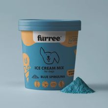 Fürree kutyafagyi kollagénnel kék spirulina ízű | 10 adag