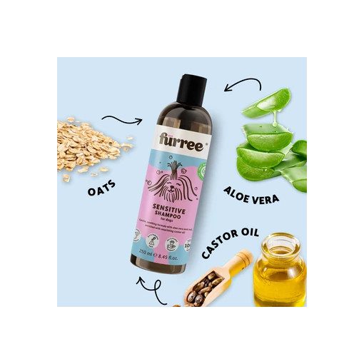 Fürree Sensitive 100% természetes kutyasampon érzékeny bőrre 250 ml