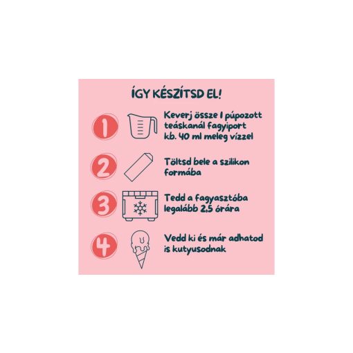 Fürree fagyipor kutyáknak kollagénnel | eper