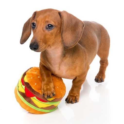 FuzzYard hamburger plüssjáték