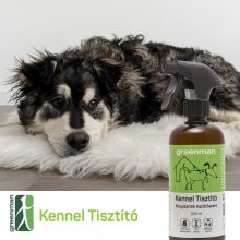 Greenman baktériumkultúrás fekhely és kutyaház szagtalanító spray - 500 ml