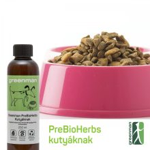Greenman PreBioHerbs természetes élőflórás probiotikum kutyáknak - 250 ml