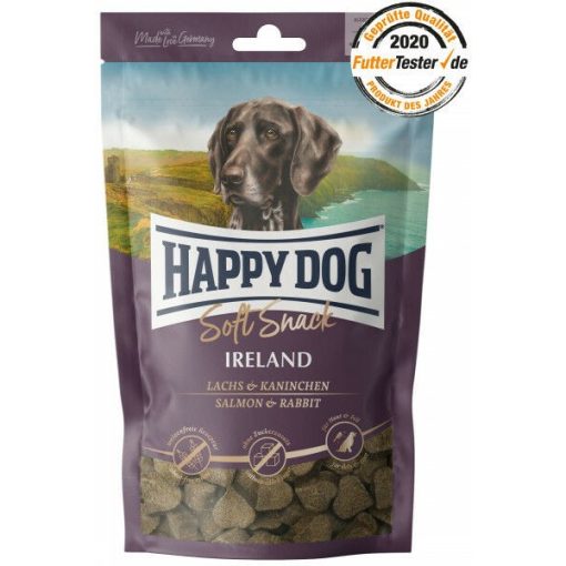Happy Dog Soft Snack Ireland puha jutalomfalat | lazacos és nyulas 100 g