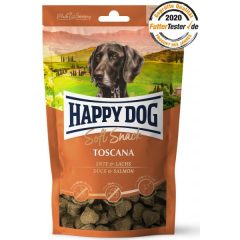   Happy Dog Soft Snack Toscana puha jutalomfalat | kacsás és lazacos 100 g