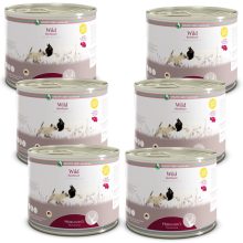 Herrmann's 100% bio szarvas és őzhús monoprotein kizárásos diétához kutyáknak és macskáknak 12x200 g