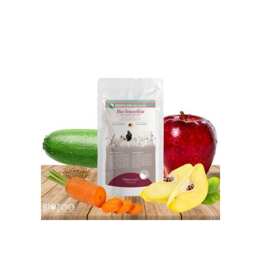Herrmann's Bio zöldség és gyümölcs turmix kutyáknak és macskáknak 150 g