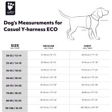Hurtta Casual ECO Y hám | fekete 50-60
