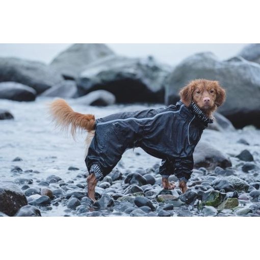 Hurtta Downpour Suit esőkabát | fekete 30L