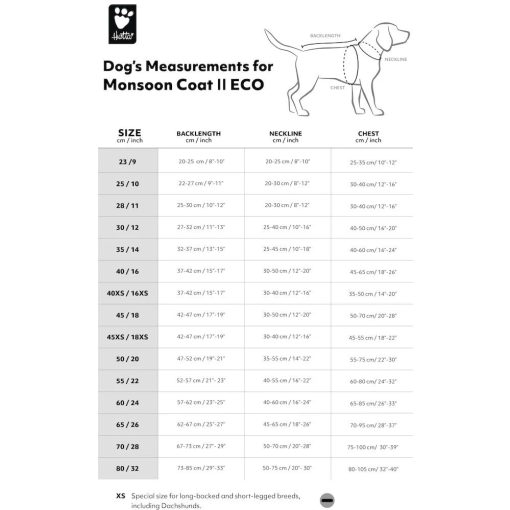 Hurtta Monsoon Coat 2 ECO esőkabát | pávazöld 50