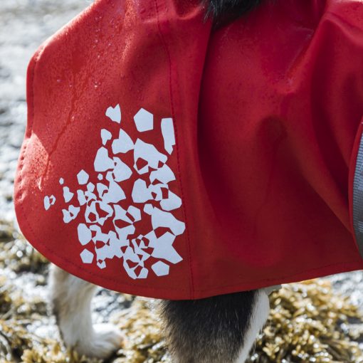 Hurtta Monsoon Coat ECO esőkabát | csipkebogyó 40