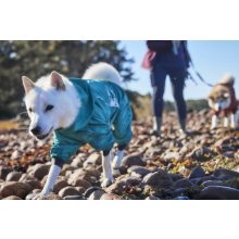 Hurtta Mudventure ECO esőoverál | pávazöld 30S