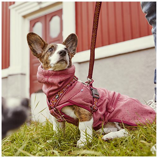 Hurtta Razzle-Dazzle Midlayer átmeneti kutyaruha | cékla 40