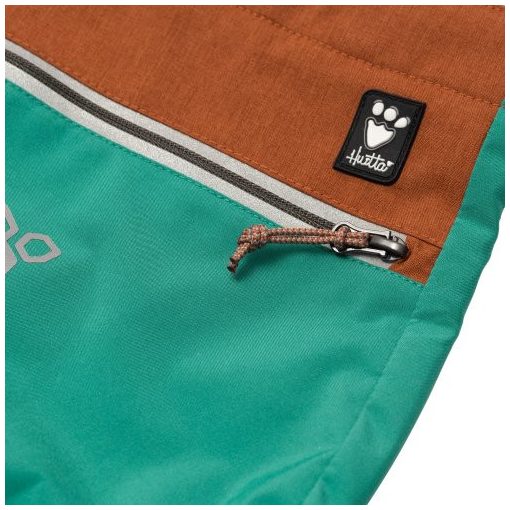 Hurtta Treat Pocket Eco táska pávazöld/fahéj