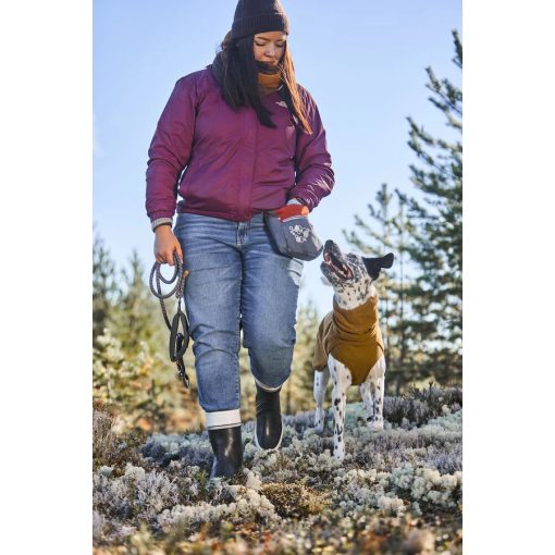 Hurtta Warming Midlayer ECO melegítő kutyaruha | fekete szeder 25