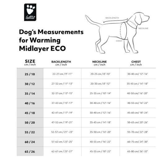 Hurtta Warming Midlayer ECO melegítő kutyaruha | sivatag 35