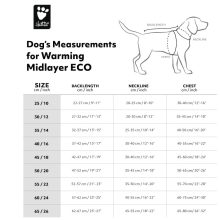 Hurtta Warming Midlayer ECO melegítő kutyaruha | sivatag 60