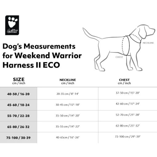 Hurtta Weekend Warrior eco hám sövény
