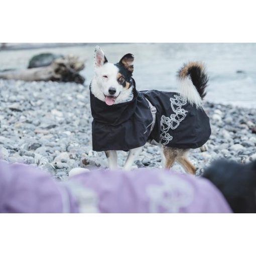 Hurtta Drizzle Coat esőkabát | fekete 25