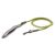Hurtta Weekend Warrior Rope kötélpóráz | neoncitrom 120 cm x 8 mm