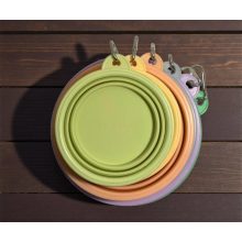 Joy in Dogs összecsukható szilikontál | barack, M méret