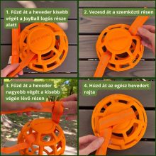 Joy in Dogs univerzális heveder | narancs