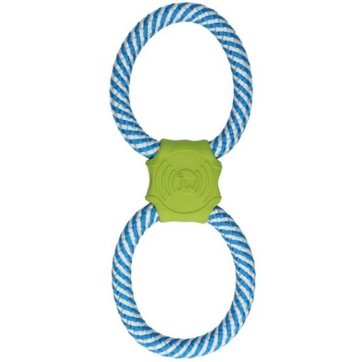 JW® Giggle Tug™ - kék és zöld