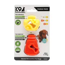 K9 Connectables® Gentle Puzzle Pack rejtvénycsomag | narancs, citrom S méret
