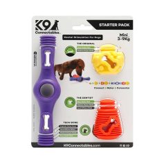   K9 Connectables® Gentle Starter Pack kezdőcsomag | narancs, citrom, lila S méret