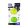 K9 Connectables® Gentle Super Sticker™ tapadókorong csomag | zöld, citrom M méret
