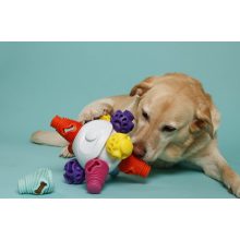K9 Connectables® Kibble Connector™ adagoló | fehér, sárga S méret