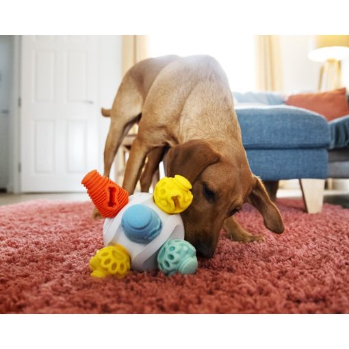 K9 Connectables® Kibble Connector™ adagoló | fehér, sárga S méret