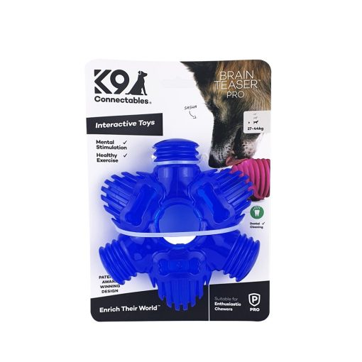 K9 Connectables® Pro Brain Teaser™ csillag | kék L méret