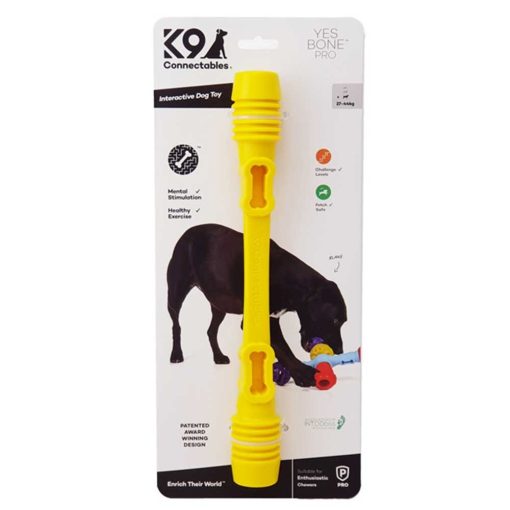 K9 Connectables® Pro Yes Bone™ csont | sárga L méret