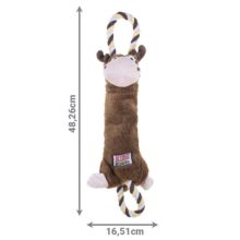 Kong Tugger Knots rénszarvas M/L méret 48 cm