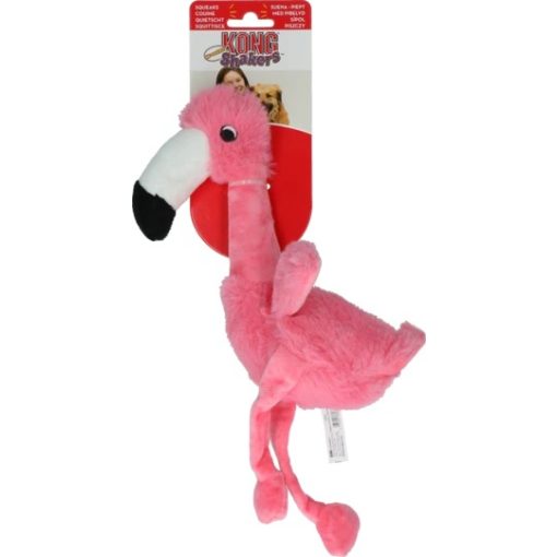 Kong Shakers™ Honkers flamingó | M/L méret 28 cm
