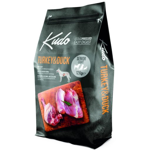 Kudo Turkey & Duck Senior/Light idős/túlsúlyos | pulykás, kacsás 12 kg