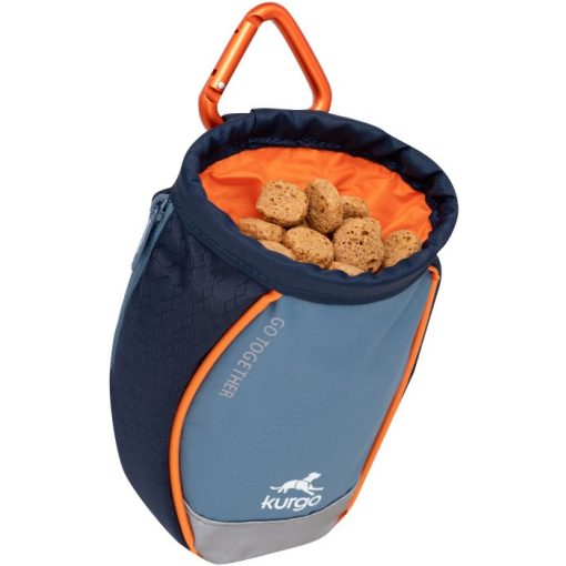 Kurgo® Go Stuff jutalomfalat tartó | tengerészkék