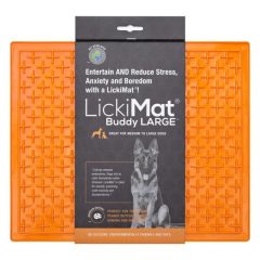 LickiMat® Classic Buddy™ Large narancs