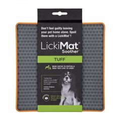 LickiMat® Deluxe/Tuff™ Soother™ narancs/szürke