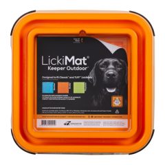 LickiMat® Outdoor Keeper™ narancs