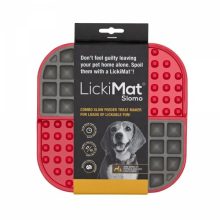 LickiMat® Slomo™ piros/szürke