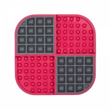 LickiMat® Slomo™ piros/szürke