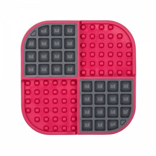 LickiMat® Slomo™ piros/szürke