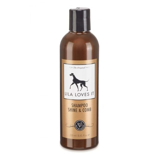 Lila Loves It Shampoo Shine&Comb | bio kutyasampon fénylő és fésülhető bundáért 100 ml