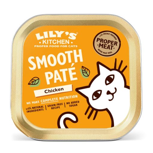 Lily's Kitchen Cat Smooth Paté Chicken csirkepástétom macskáknak 85 g