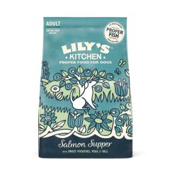   Lily's Kitchen Dog Adult Salmon Supper lazacos száraztáp felnőtt kutyáknak 2,5 kg