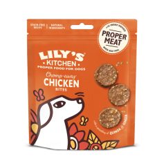   Lily's Kitchen Dog Chomp-Away Chicken Bites jutalomfalat kutyák részére 70 g