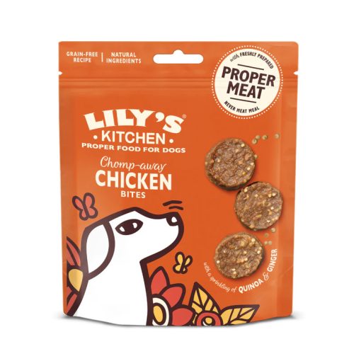 Lily's Kitchen Dog Chomp-Away Chicken Bites jutalomfalat kutyák részére 70 g