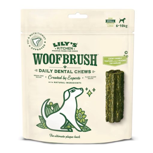 Lily's Kitchen Dog Woofbrush Dental Care rágórúd kistestű kutyák részére S méret, 154 g