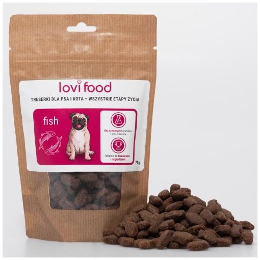 Lovi Food Fish jutalomfalat | halas 100 g